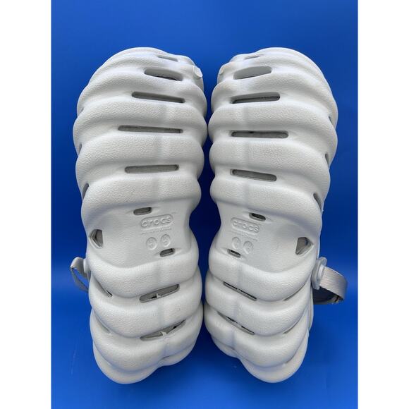 NEW Crocs Echo Clog Casual Clogs Atmosphere Grey 207937-1FT Mens Sizes Tried On - Picture 3 of 5